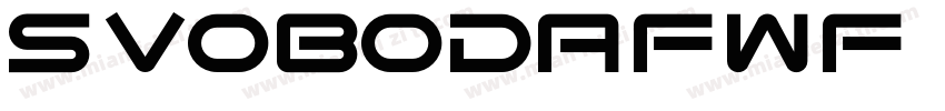 SvobodaFWF Regular字体转换